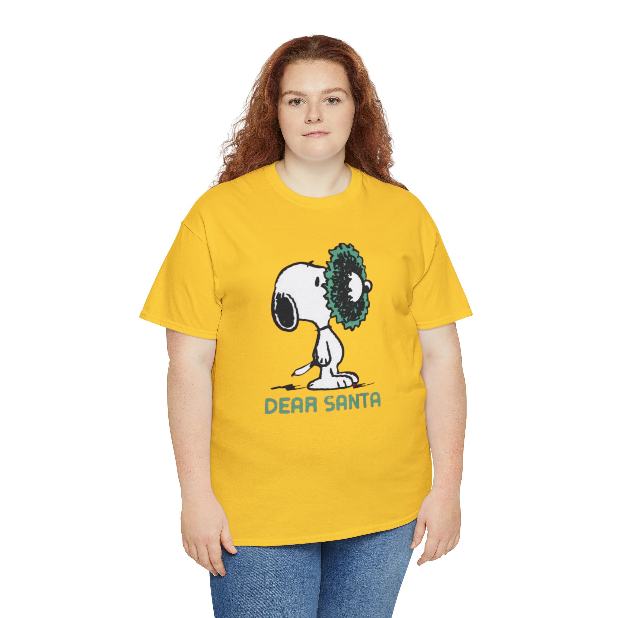 Snoopy- Unisex Heavy Cotton T-Shirt - Creations by Chris and Carlos